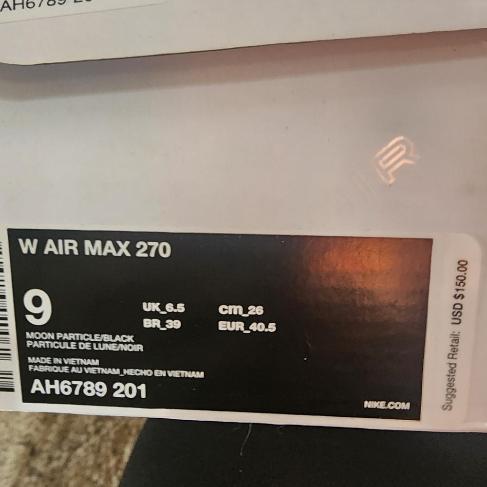 Nike Air Max 270 Moon Particle Sepia Stone - Picture 11 of 11